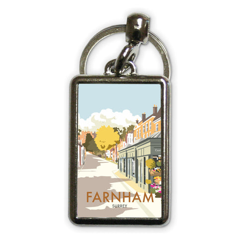 Farnham Metal Keyring