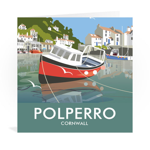 Polperro Greeting Card