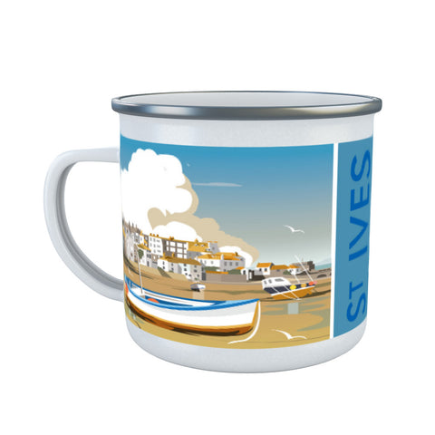 St Ives Enamel Mug