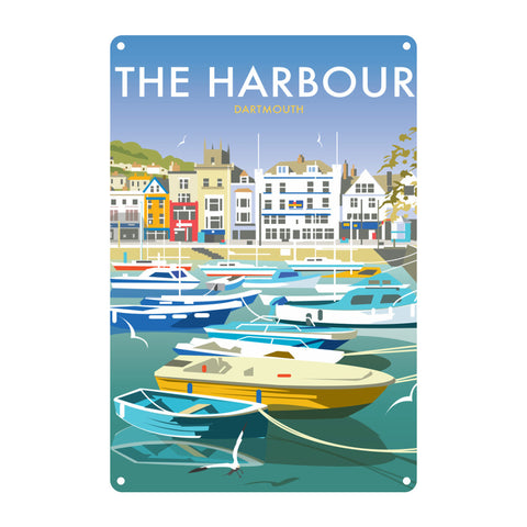 The Harbour Metal Sign