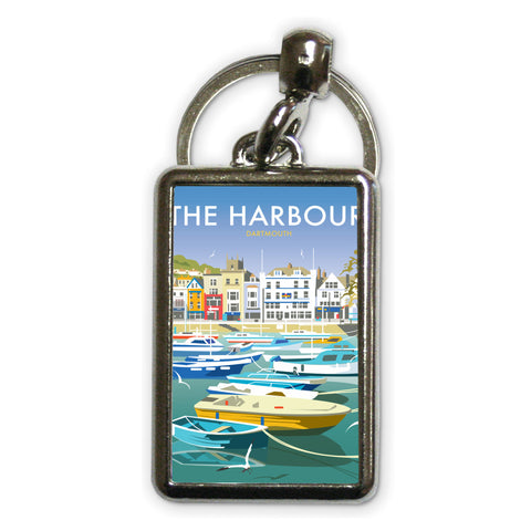 The Harbour Metal Keyring