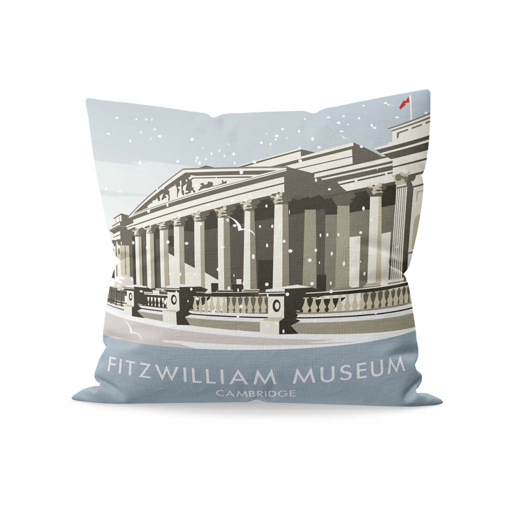 Fitzwilliam Museum Winter Cushion