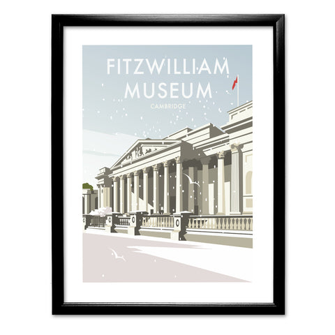 Fitzwilliam Museum Winter Art Print
