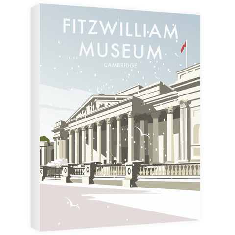 Fitzwilliam Museum Winter Canvas