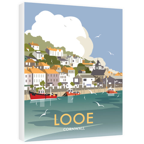 Looe, Cornwall - Canvas