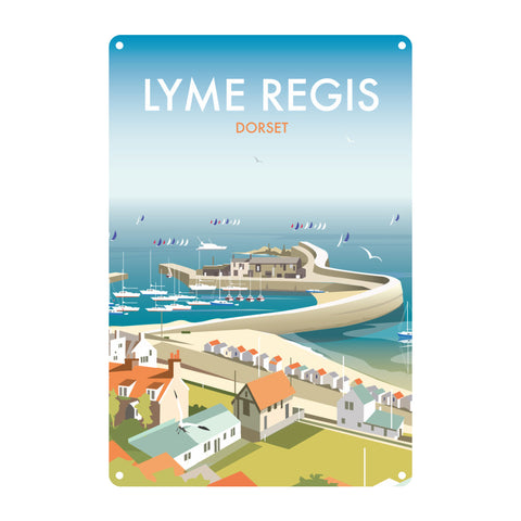 Lyme Regis Metal Sign