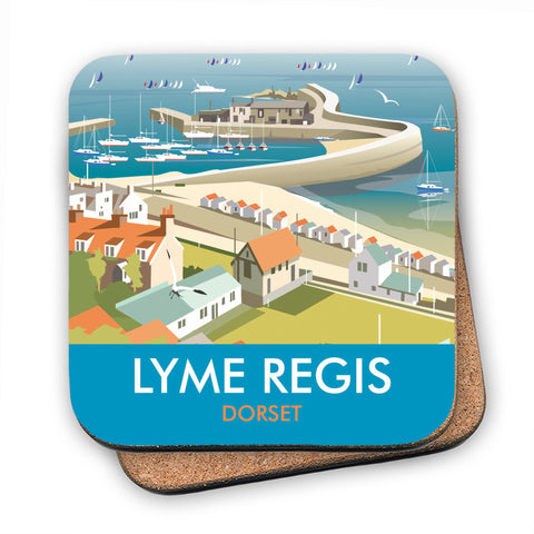 Lyme Regis, Dorset - Cork Coaster