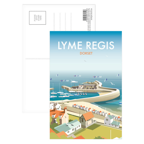 Lyme Regis Postcard Pack of 8