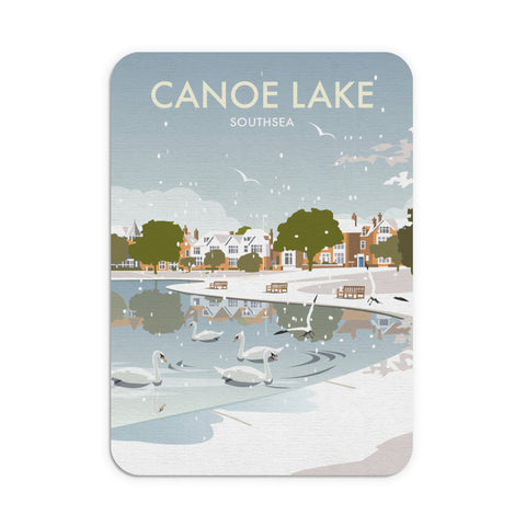 Canoe Lake Southsea Winter Mouse Mat