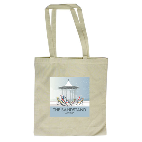 Eastbourne Bandstand Winter Tote Bag
