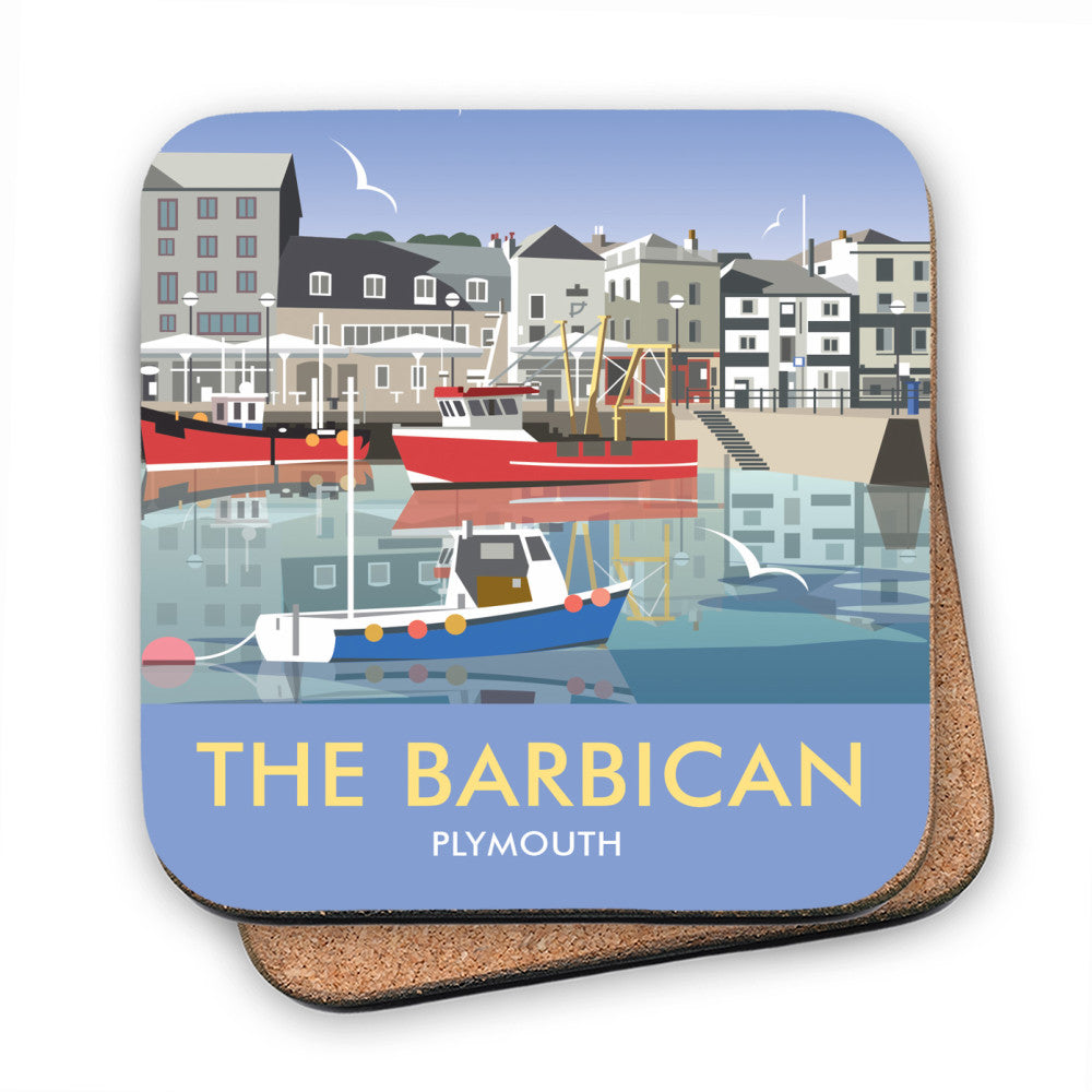 The Barbican, Plymouth - Cork Coaster
