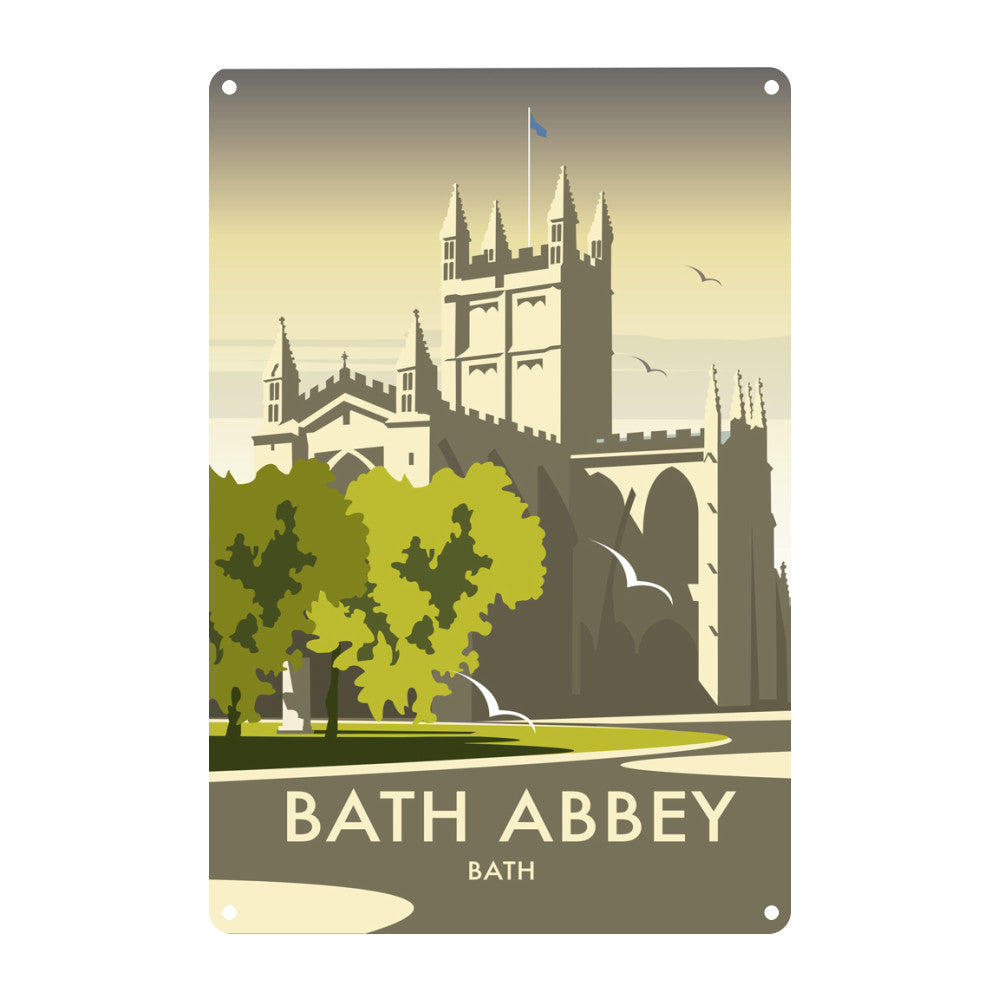 Bath Abbey Metal Sign