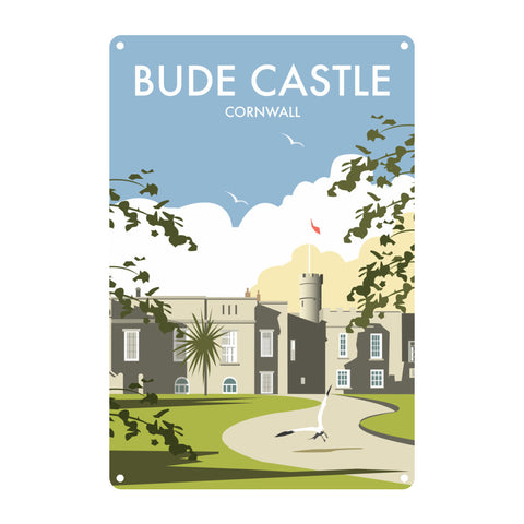 Bude Castle Metal Sign