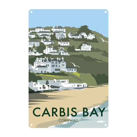Carbis Bay Metal Sign