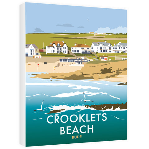 Crooklets Beach, Cornwall - Canvas