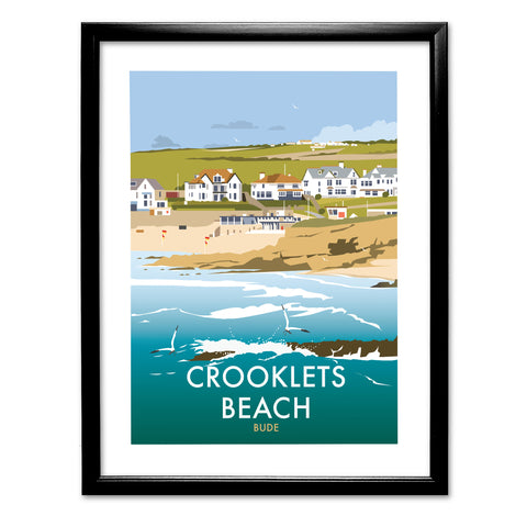 Crooklets Beach Art Print