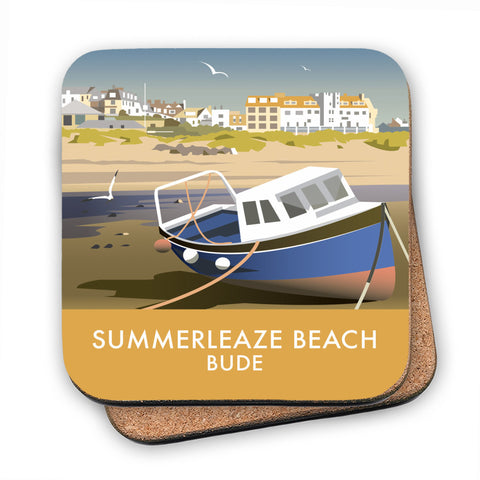 Summerleaze Beach, Cornwall - Cork Coaster