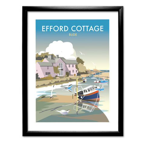 Efford Cottage Art Print