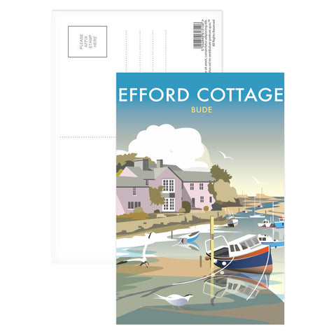 Efford Cottage Postcard Pack of 8