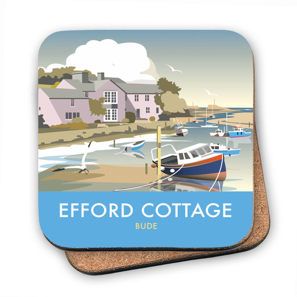 Efford Cottage, Cornwall - Cork Coaster