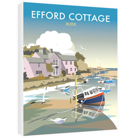 Efford Cottage, Cornwall - Canvas