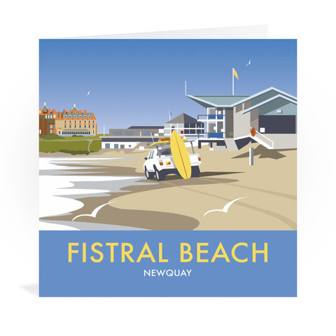 Fistral Beach Greeting Card