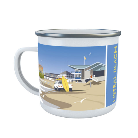 Fistral Beach Enamel Mug