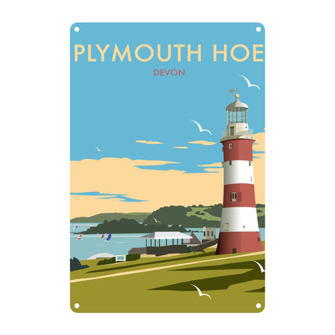 Plymouth Hoe Metal Sign