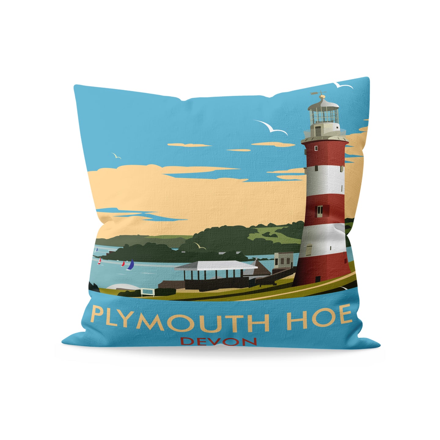 Plymouth Hoe Cushion