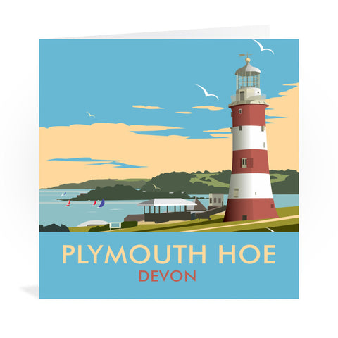 Plymouth Hoe Greeting Card