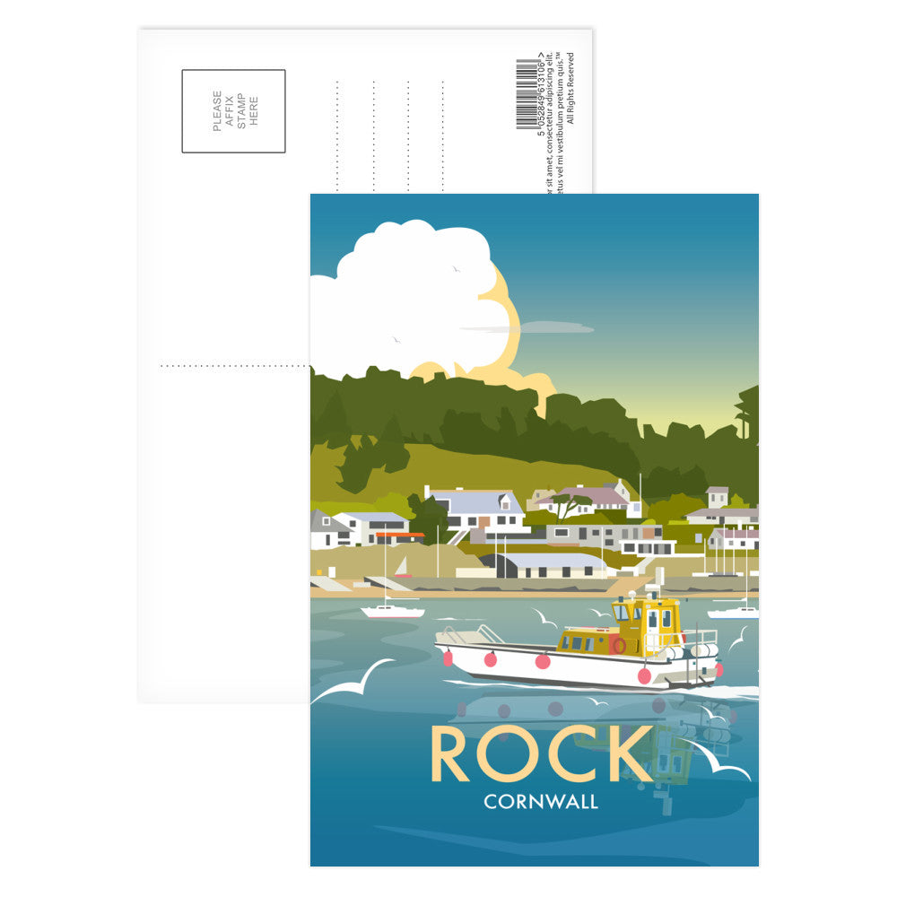 Rock Postcard Pack of 8