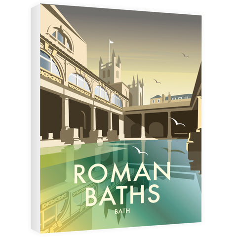Roman Baths - Canvas