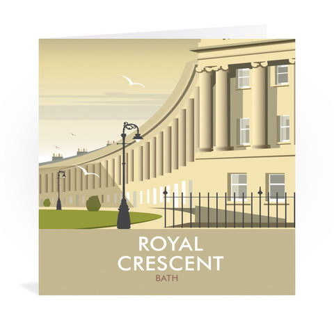 Royal Crescent Greeting Card