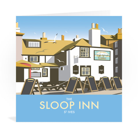 The Sloop Inn Greeting Card