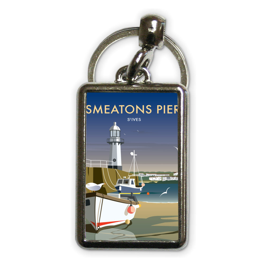 Smeatons Pier Metal Keyring
