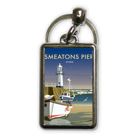 Smeatons Pier Metal Keyring