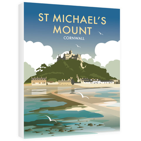 St Michaels Mount, Cornwall - Canvas