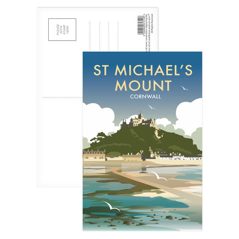 St Michaels Mount Postcard Pack of 8