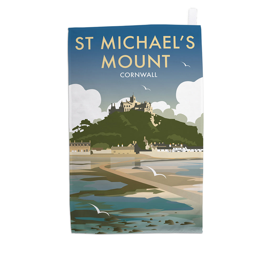 St Michaels Mount Tea Towel