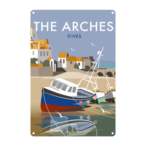 The Arches Metal Sign
