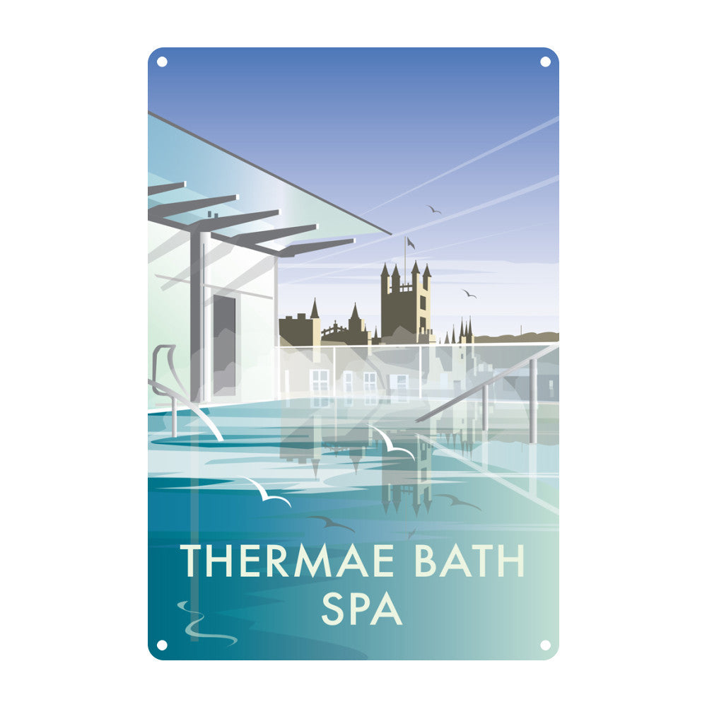 Thermae Bath Spa Metal Sign
