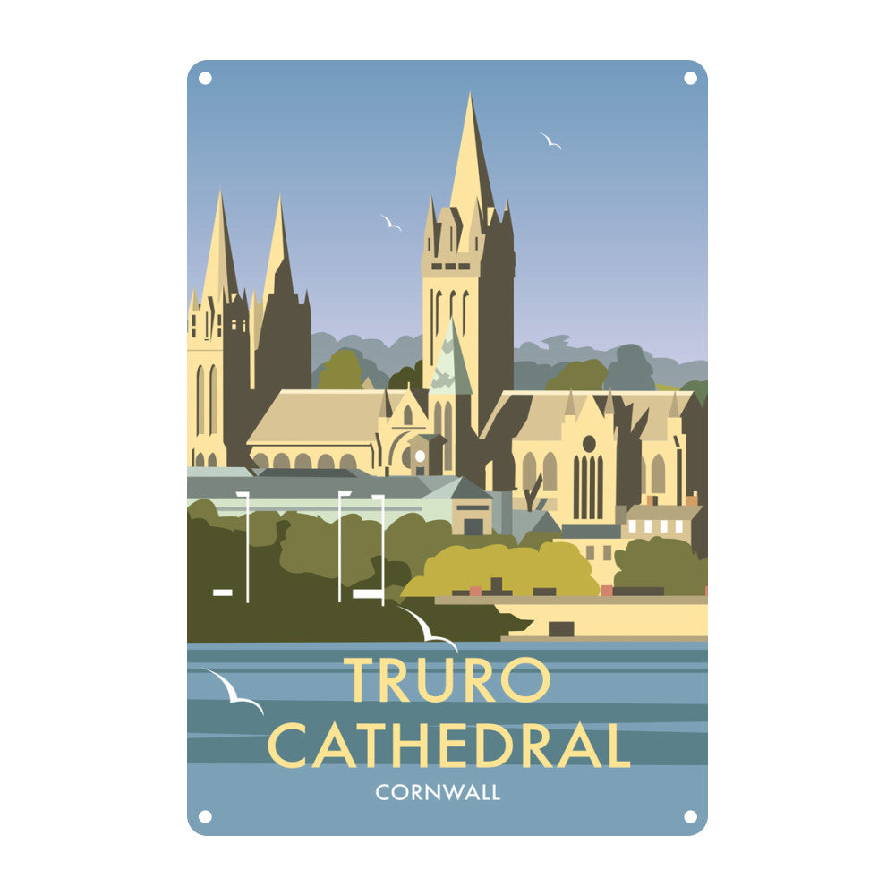 Truro Cathedral Metal Sign