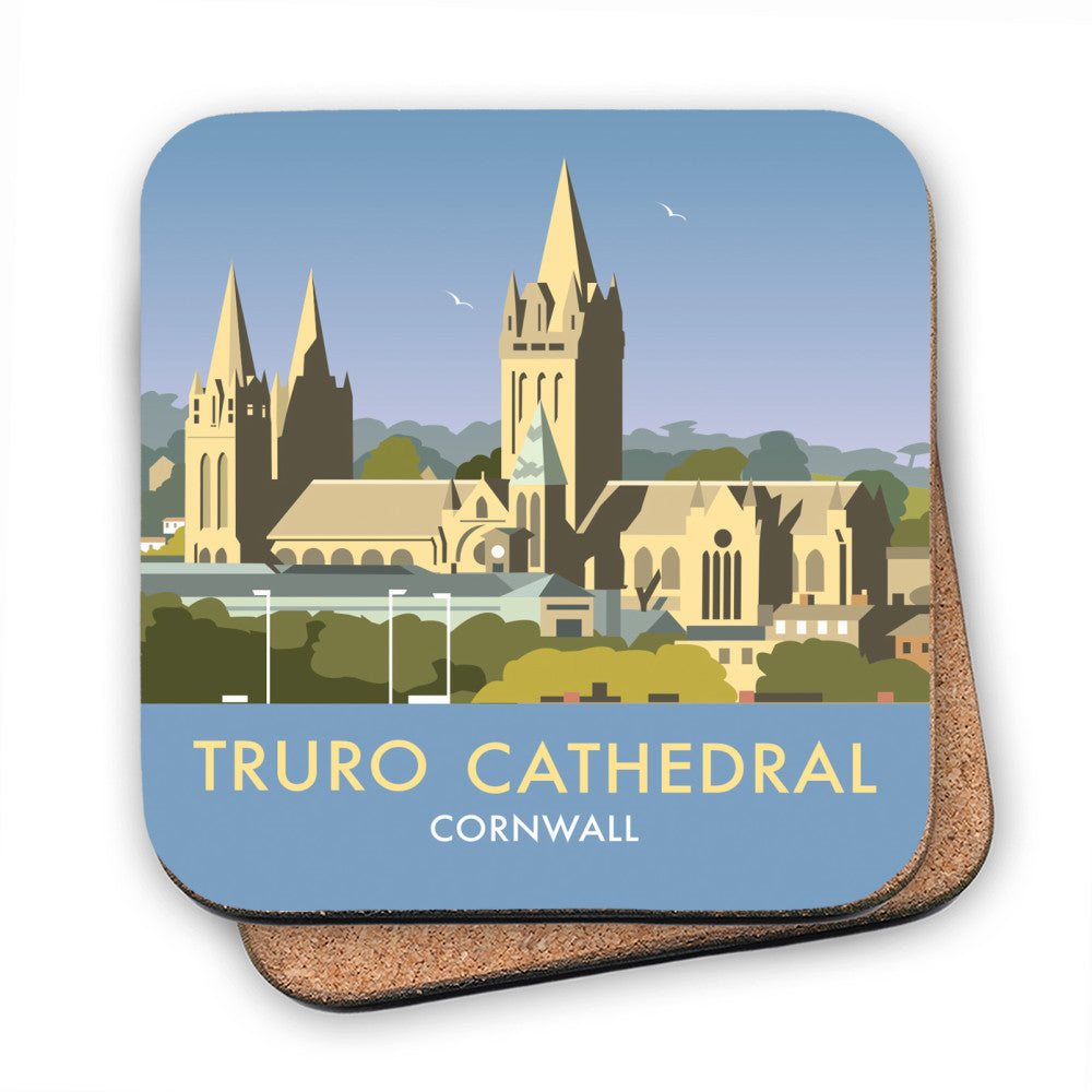 Truro Cathedral - Cork Coaster