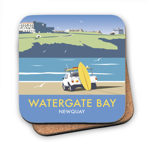 Watergate Bay, Cornwall - Cork Coaster