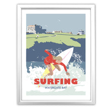 Load image into Gallery viewer, Watergate Bay Art Print
