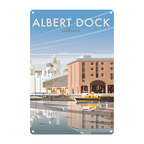 Albert Dock Metal Sign