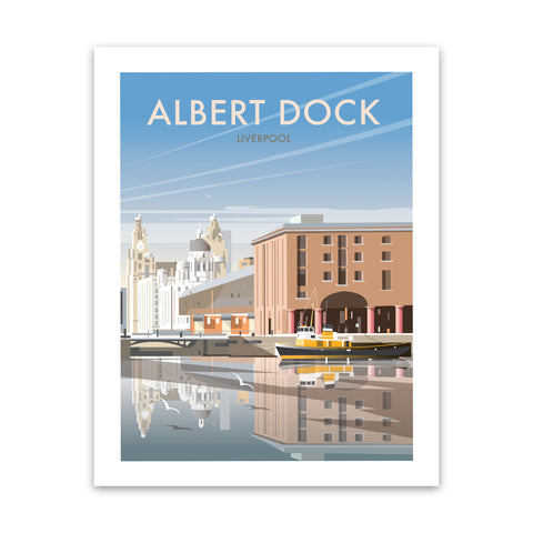 Albert Dock Art Print