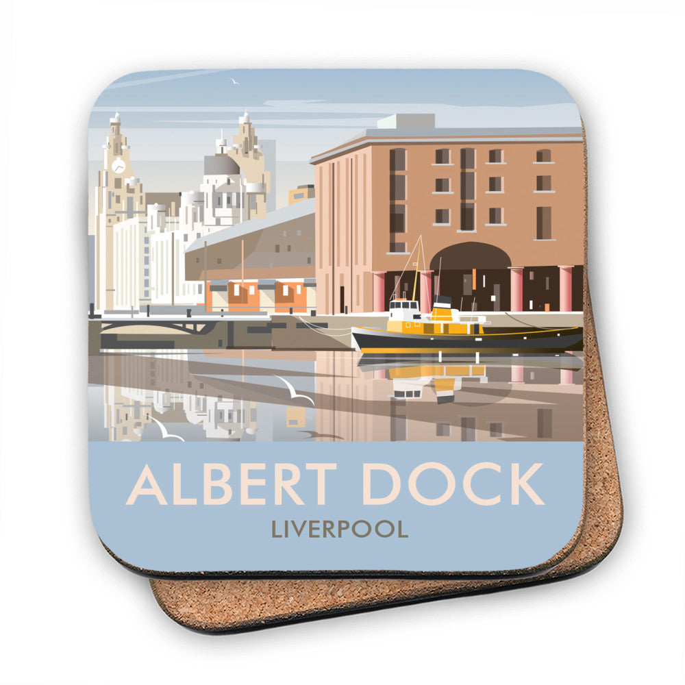 Albert Dock, Liverpool - Cork Coaster