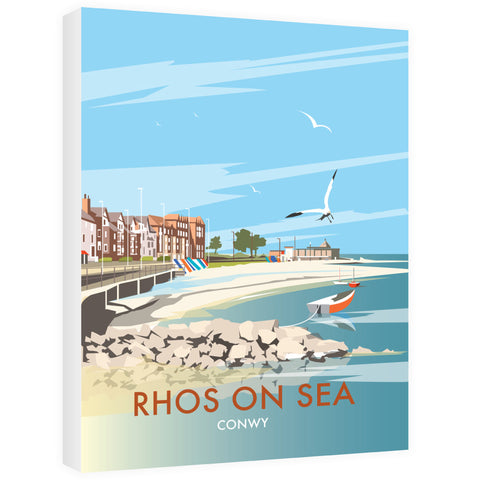 Rhos on Sea, Wales - Canvas