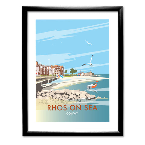 Rhos on Sea Art Print